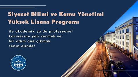 Anadolu üniversitesi kamu yönetimi yüksek lisans